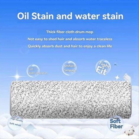 NALOOKAMIC Ensemble de 16 pièces comprenant brosse, sac à poussière et filtre pour aspirateur Ecovacs X8 PRO X8 PLUS AI (1/4)