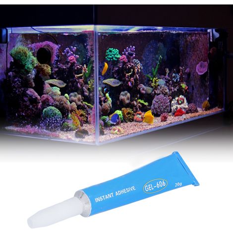 Adhesivo para acuarios – Adhesivo Aquascape para plantas, corales y decoraciones, 20 g – Montaje rápido y seguro (1/5)