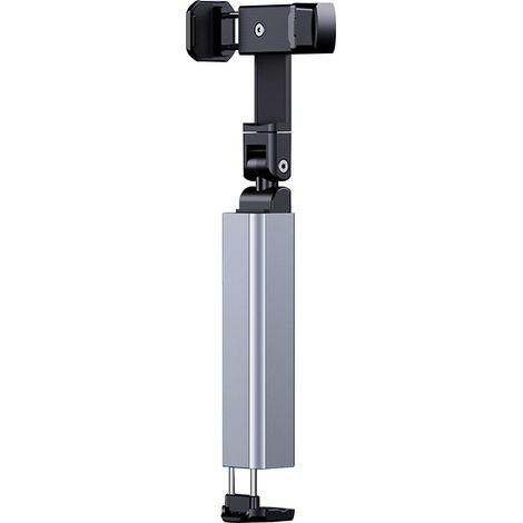 Support de téléphone pliable et rotatif compact pour les voyages, support stable et anti-vibrations pour les activités de plein air. (1/5)