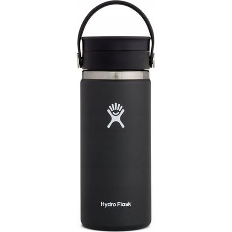 Botella térmica para café Hydro Flask de 473 ml, color negro, W16BCX001 (1/5)