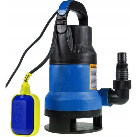 Pompe submersible BLACK avec flotteur 450 W 7500 l-h (1/4)