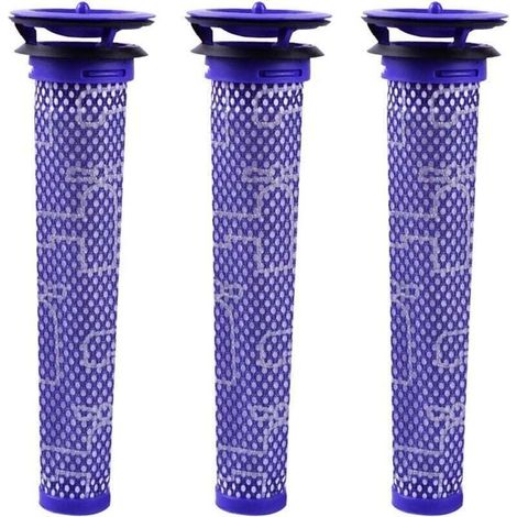 3 Pièces Filtre Pré Moteur Compatible Aspirateurs Sans Sac Modèles DC58 DC59 DC61 DC62 (1/4)