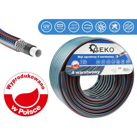 Gartenschlauch 4-lagig 3/4" 50m GEKO NEU (36) (1/4)