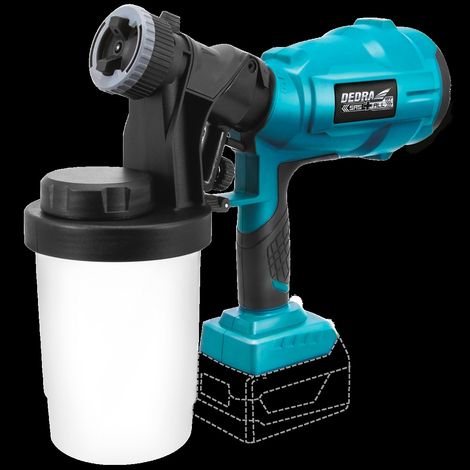 Unidad de pintura en aerosol inalámbrica de 18 V