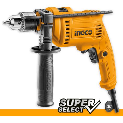 Trapano a Percussione 680W INGCO con velocita regolabile 3000 rpm Mandrino 13 mm (1/5)