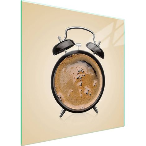 Protezione in vetro per piano cottura 50x52 Caffè (1/5)