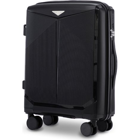 Maleta de cabina Wings COCKATIEL de polipropileno de 20" NEGRA