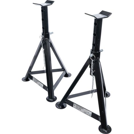 Coppia di cavalletti BGS 3002 per sostegno veicoli auto 3T 335-500 mm (1/2)