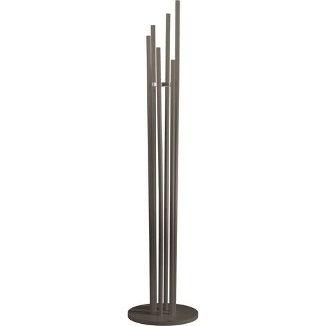 Perchero moderno mod. 471 acabado lacado en moka, 182 cm(alto)34 cm(ancho)34 cm(largo) (1/2)