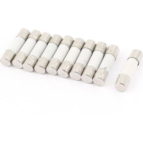 Fusible à tube céramique T5A temporisé 250 V 5 A, 10,5 x 20 mm (1/3)