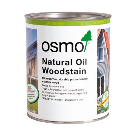 Osmo Natural Oil Woodstain - Patina - 2.5 Litre