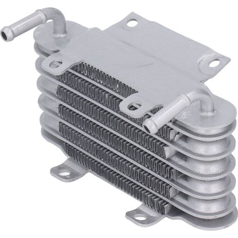 Refroidisseur d'huile moteur en aluminium pour motos tout-terrain et quads de 50 à 250 cm³, protection et réduction de l'usure (1/5)