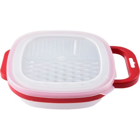 1 rallador de acero inoxidable multifuncional para cocina. (1/5)