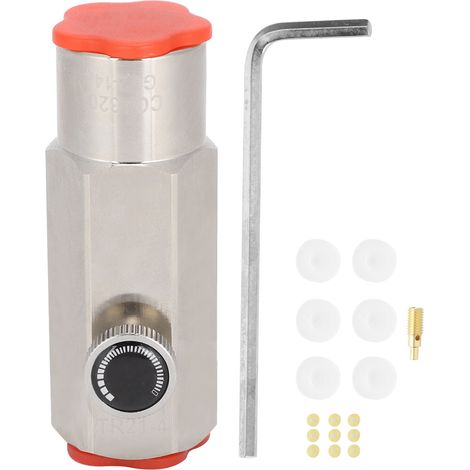 Kit de raccord de remplissage pour cylindre CO2, adaptateur de recharge pour machines à soda, compatible Soda Club Silver, connexion W21.8-4. (1/5)
