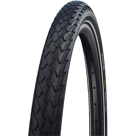Pneu Vélo écologique Filaire 28 Pouces Green Marathon - Protection Anti-crevaison Durable - Schwalbe