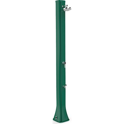 Doccia solare da giardino 40l miscelatore e lavapiedi arkema big happy five verde scuro (1/5)