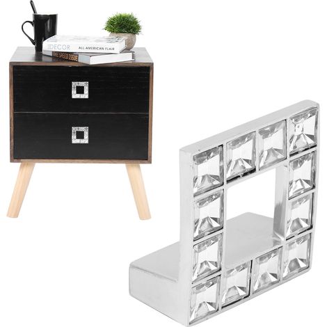 Poignée de tiroir moderne à double trou, poignée de meuble durable pour porte de maison, salon, armoires (1/5)