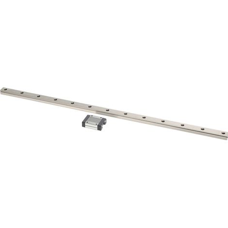 Rail de guidage linéaire MGN15C, roulement en acier coulissant pour imprimantes 3D, machine CNC 500mm