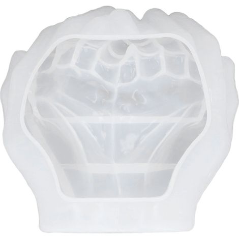 Silikonform aus Harz, umweltfreundlich, handförmig, ungiftig, langlebig, vielseitig einsetzbar, hochwertiges Material. (1/5)