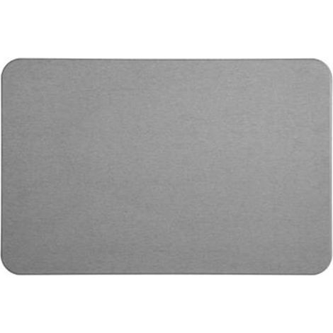 5Five Simply Smart – Tapis de bain en argile ultra-absorbant 39x60cm – Antidérapant – Facile à nettoyer – Gris
