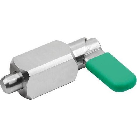 KIPP Sperrriegel Vierkant Gr.3 D=6 Edelstahl blank mit Kappe (1/3)