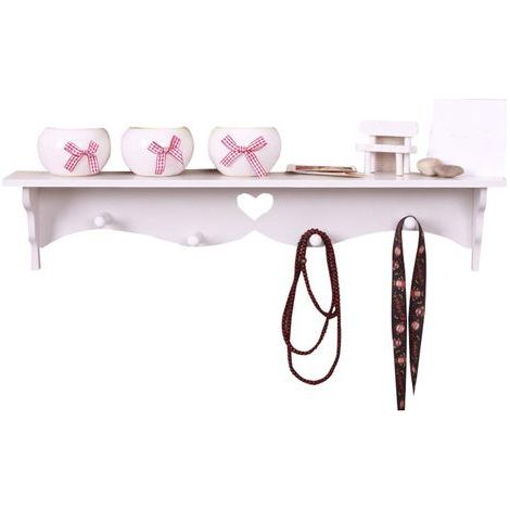 Hakenregale, herzförmige Regale, Regale mit Hohlraumdesign, moderner minimalistischer Stil fürs Badezimmer (1/5)