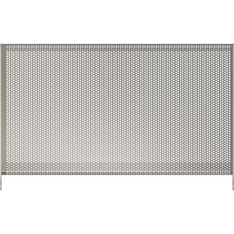 Étagère type grille pour profil Swing - largeur 990 mm x profondeur 400 mm - finition chromé - BOHNACKER FRANCE