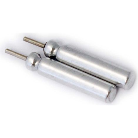 vhbw 2x Batería no recargable (varilla) tipo CR425 compatible con LED, flotadores, pesca, boyas (25 mAh, 3 V, litio)
