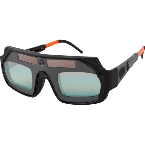 Lunettes De Soudage À Assombrissement Automatique Confortables et Lunettes De Soudage Confortables À Couleurs Réelles pour hommes femmes coupe métal soudage arc écran portatif (1/5)