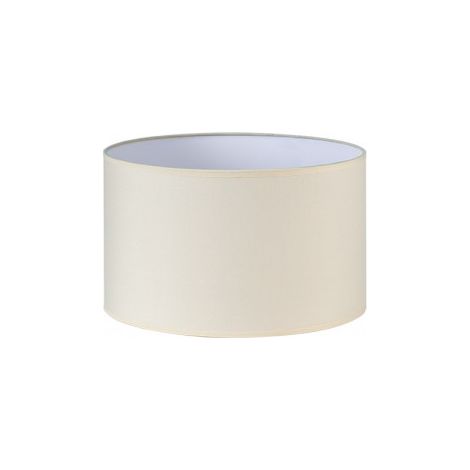 Paralume Cilindrico Dori E27 Beige 30Px30dx20h Cm Tessuto Popelin