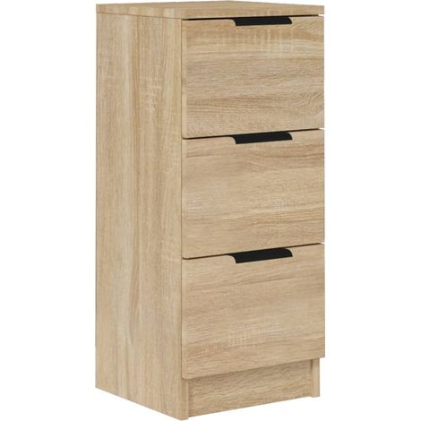 Credenza cassettiera cassettiera mobile contenitore organizer cucina soggiorno soggiorno Sonoma 30 x 30 x 70 cm derivati del legno marrone 020031500