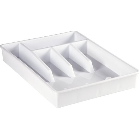Portacubiertos de 5 compartimientos Súper 11020 DENOX- FAMESA Blanco (1/2)