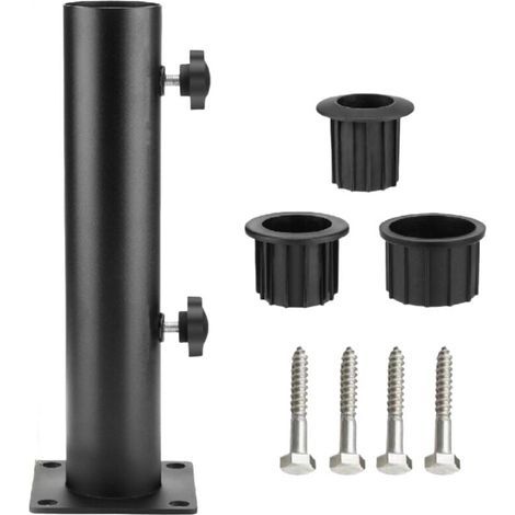 Support de parasol robuste pour terrasse. balustrades. plage. cour. balcon. bateaux. hayon (1/4)