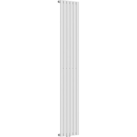 Radiateur à panneau design plat 707 watts acier 180 x 36 cm blanc (1/5)