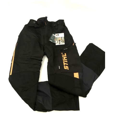 Stihl – Pantalon de travail anti-coupure classe 2 – 8 couches de protection – Tissu Beaver robuste – Aérations arrière – Taille L