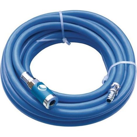 Druckluftschlauchset ID 3,5mm AD 9mm L.10m Sicherheitskuppl.DN 7,4 EWO (1/4)