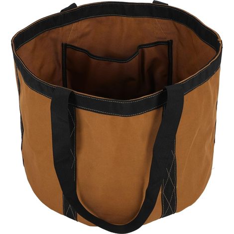 Portable Utility Bag for Tool Bucket in Oxford Cloth for Electricians, Aerial Work and Construction Sites. Heavy-Duty Tool Holder 45 x 35 cm for Nails, Bolts and Equipment Storage (1/5)