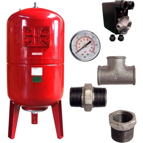 Kit réservoir vessie VAREM vertical 500L - 2" (1/5)