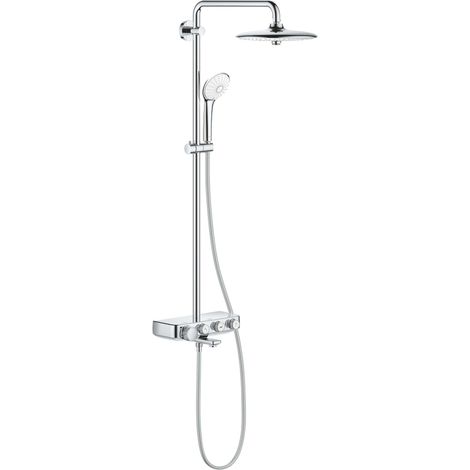 Grohe Euphoria SmartControl - Set doccia con termostatico vasca, diametro 26 cm, 3 getti, cromo 26608000 (1/2)