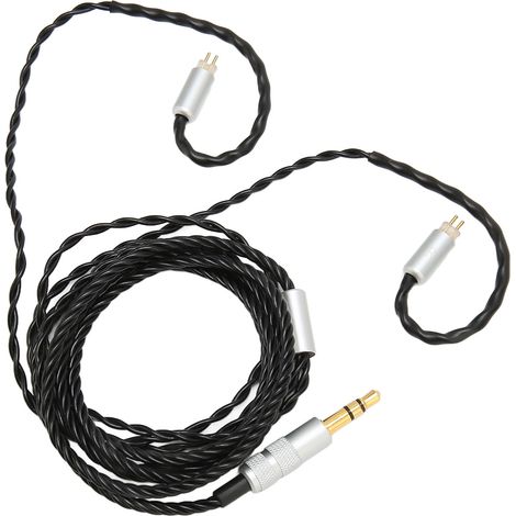3,5-mm-OFC-2-Pin-0,78-mm-Audiokabel für AS10-, ZS10-, ZST- und ES4-Kopfhörer, langlebiger und hochwertiger Ersatz. (1/5)