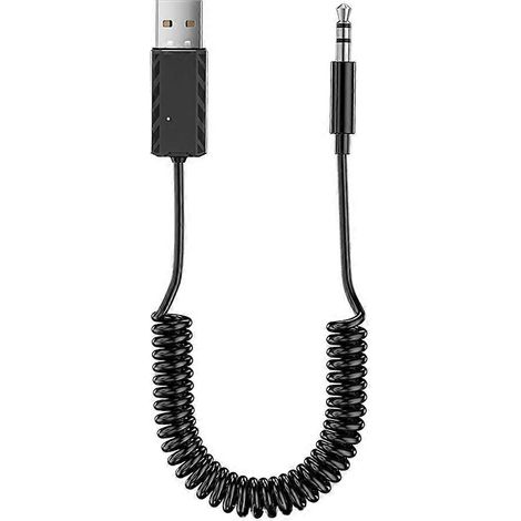 Bluetooth 6.0 Autoradio-Empfänger, 3,5-mm-AUX- und USB-Adapter, integrierter Bluetooth-Empfänger mit Rauschunterdrückung (1/5)