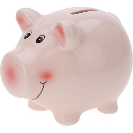 HUCHA CERDITO ROSA 115x91x91mm (1/2)