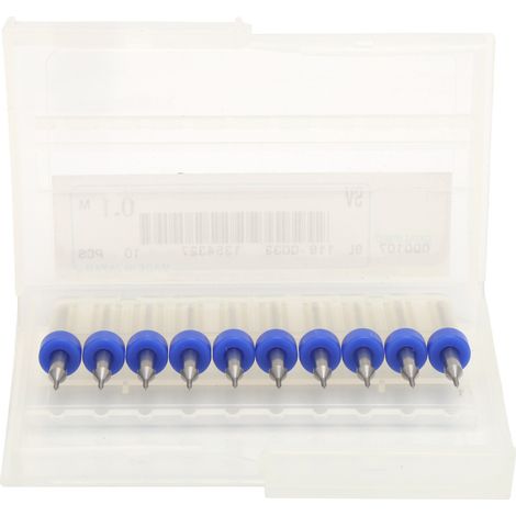 10 Aiguilles de Nettoyage 0.1mm pour Buse d'Imprimante 3D, Outil de Perçage et Accessoire d'Entretien (1/5)