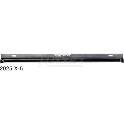 Hazet 2025X-5 Rail de fixation incolore 440 mm