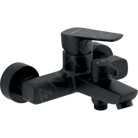 Novaservis Metalia 58 - Mitigeur de baignoire, noir 58020/1,5 (1/2)