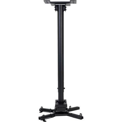 Supporto per proiettore regolabile a soffitto nero Max.114,5cm Spr-570n