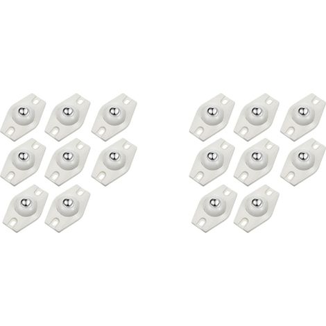 roues auto adhésives mini roulettes pivotantes à 360 degrés