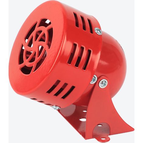 Mini sirène filaire 220V 110Db alarme de moteur en métal son industriel protection électrique contre le vol pour le kit de système de sécurité de Garage de magasin de bureau à domicile, (1/5)