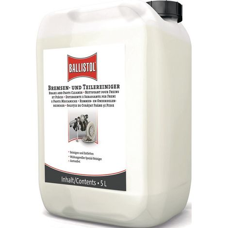 Nettoyant pour freins/pièces sans acétone 5 l bidon BALLISTOL