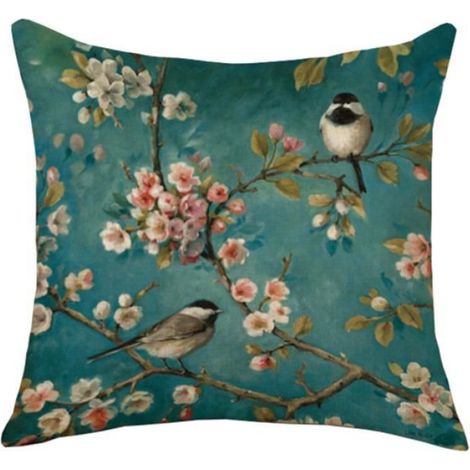 Housse de Coussin 45x 45, Taie d'Oreiller Carré Housse de Coussin Multicolore Déco pour Salon Canapé Chambre (4pc) (1/4)